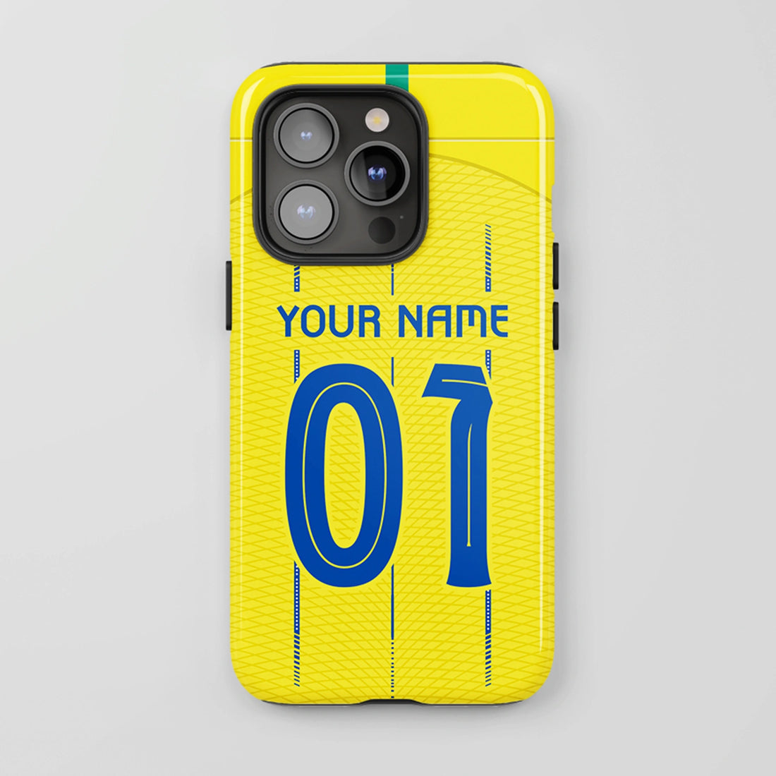 Al Nassr Home Custom Jersey Phone Case Football Soccer Sport