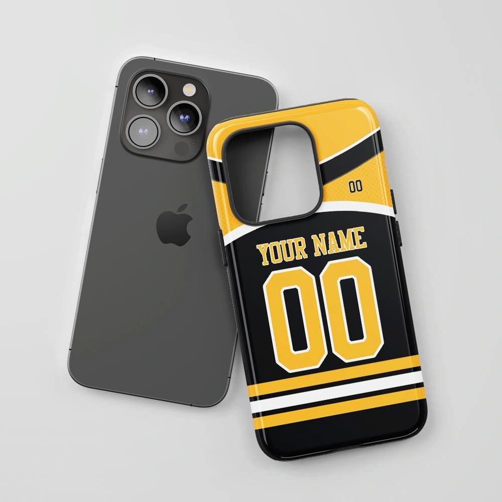 Boston Bruins Home Custom Jersey Phone Case Ice Hockey Sport