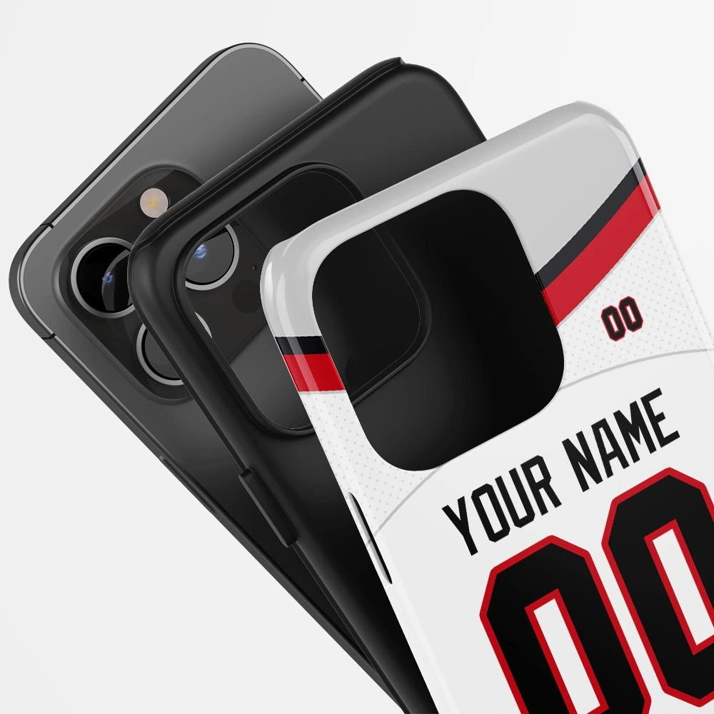 Chicago Blackhawks Away Custom Jersey Phone Case Ice Hockey Sport