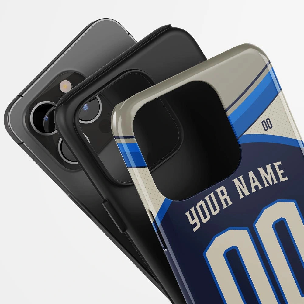 Colombus Blue Jackets Alternate Custom Jersey Phone Case Ice Hockey Sport