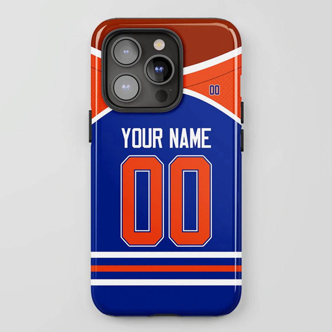 Edmonton Oilers Home Custom Jersey Phone Case Ice Hockey Sport