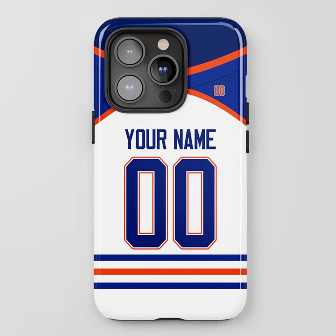 Edmonton Oilers Away Custom Jersey Phone Case Ice Hockey Sport