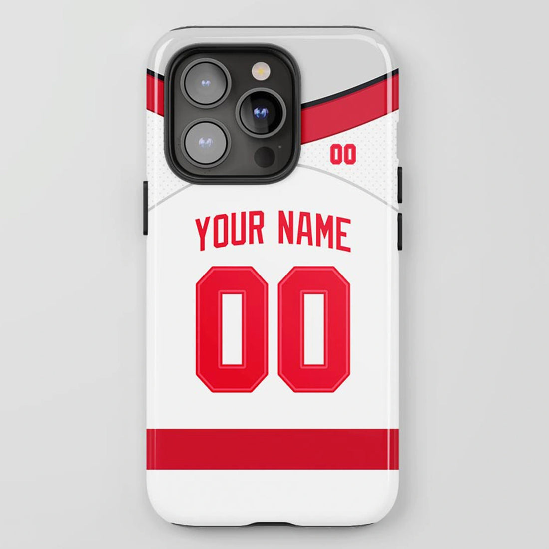 Detroit Red Wings Away Custom Jersey Phone Case Ice Hockey Sport