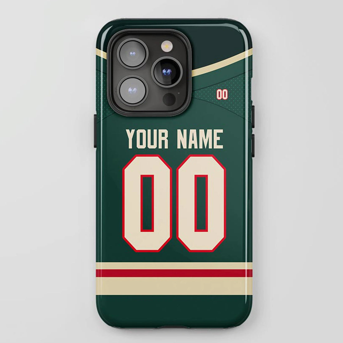 Minnesota Wild Home Custom Jersey Phone Case Ice Hockey Sport